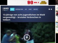 Bild zum Artikel: 13-Jährige von acht Jugendlichen im Wald vergewaltigt – brutales Verbrechen in Velbert