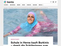 Bild zum Artikel: Schule in Herne kauft Burkinis – damit die Schülerinnen zum Unterricht kommen können