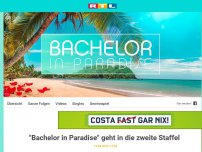 Bild zum Artikel: 'Bachelor in Paradise' geht in eine zweite Staffel