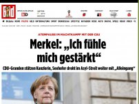 Bild zum Artikel: Flüchtlings-Krach - CSU setzt Merkel ein Ultimatum
