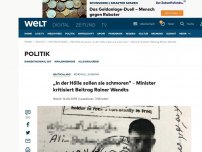 Bild zum Artikel: „In der Hölle sollen sie schmoren“ - Minister kritisiert Beitrag Rainer Wendts