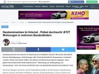 Bild zum Artikel: Hasskommentare im Internet - Polizei durchsucht JETZT Wohnungen in mehreren Bundesländern