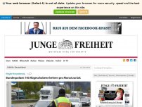 Bild zum Artikel: Bundespolizei: 100 Abgeschobene kehren pro Monat zurück