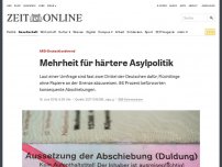 Bild zum Artikel: ARD-Deutschlandtrend: Große Mehrheit für härtere Asylpolitik