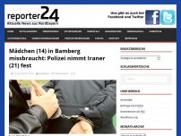 Bild zum Artikel: Mädchen (14) in Bamberg missbraucht: Polizei nimmt Iraner (21) fest