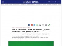 Bild zum Artikel: Roth: Abgeordnete müssen bei WM in Russland Haltung zeigen