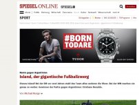 Bild zum Artikel: Remis gegen Argentinien: Island, der gigantische Fußballzwerg