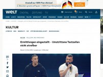 Bild zum Artikel: Ermittlungen eingestellt - Umstrittene Textzeilen nicht strafbar