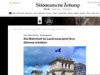 Bild zum Artikel: Flüchtlingspolitik: Die Mehrheit im Land muss jetzt ihre Stimme erheben