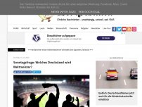 Bild zum Artikel: Sonntagsfrage: Welches Drecksland wird Weltmeister?