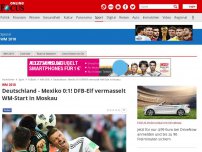 Bild zum Artikel: WM 2018 im Live-Ticker - Deutschland - Mexiko: Mission Titelverteidigung startet in Moskau