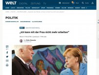 Bild zum Artikel: „Ich kann mit der Frau nicht mehr arbeiten!“