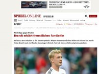 Bild zum Artikel: Niederlage gegen Mexiko: Brandt erklärt freundliches Fan-Selfie