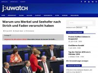 Bild zum Artikel: Warum uns Merkel und Seehofer nach Strich und Faden verarscht haben