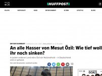 Bild zum Artikel: An alle Özil-Hasser: Haltet einfach mal die Klappe!