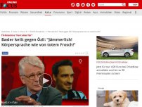 Bild zum Artikel: TV-Kolumne 'Hart aber fair' - Rüpel-Basler rüffelt: „Özils Körpersprache ist die von einem toten Frosch“
