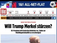 Bild zum Artikel: Trump-Hammer! - Neue Twitter-Attacke gegen Deutschland