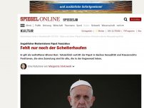 Bild zum Artikel: Angeblicher Modernisierer Papst Franziskus: Fehlt nur noch der Scheiterhaufen