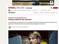 Bild zum Artikel: Upload-Filter und Leistungsschutzrecht: Europa entkernt das Internet