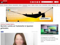 Bild zum Artikel: Vermisste Tramperin Sophia L. - Bericht: Leiche an Tankstelle in Spanien gefunden