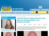 Bild zum Artikel: Auf der Flucht: Polizei fahndet nach diesem Sexualstraftäter aus Rheinland-Pfalz!