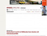 Bild zum Artikel: Rettungsschirm: Deutschland macht 2,9 Milliarden Euro Gewinn mit Griechenland-Hilfe