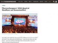 Bild zum Artikel: Überraschungsact: WKO-Band ist Headliner am Donauinselfest