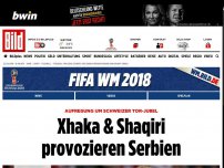 Bild zum Artikel: Jubel-Aufregung! - Xhaka & Shaqiri provozieren Serbien