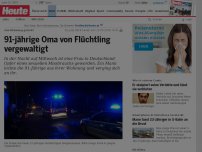 Bild zum Artikel: Aus Wohnung gelockt: 91-jährige Oma von Flüchtling vergewaltigt