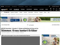 Bild zum Artikel: Kroos giftet: 'Viele hätten uns das Aus gewünscht'