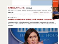 Bild zum Artikel: Trumps Sprecherin: Restaurantbesitzerin fordert Sarah Sanders zum Gehen auf