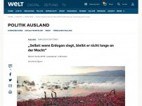 Bild zum Artikel: „Selbst wenn Erdogan siegt, bleibt er nicht lange an der Macht“