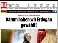Bild zum Artikel: Deutschtürken verraten - Darum haben wir Erdogan gewählt!