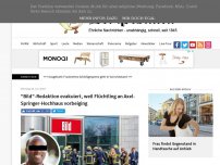 Bild zum Artikel: 'Bild'-Redaktion evakuiert, weil Flüchtling an Axel-Springer-Hochhaus vorbeiging