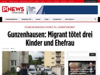 Bild zum Artikel: Familiendrama endet in „Ehrenmord“ Gunzenhausen: Migrant tötet drei Kinder und Ehefrau