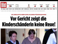 Bild zum Artikel: Pädophilen-Prozess - Kinderschänderin zeigt keine Reue!