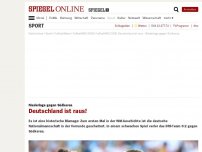 Bild zum Artikel: Niederlage gegen Südkorea: Deutschland ist raus!