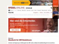 Bild zum Artikel: Österreich: Maulkorb für ORF-Redakteure