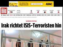 Bild zum Artikel: Schock-Fotos - Irak richtet ISIS-Terroristen hin