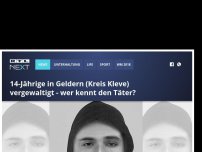 Bild zum Artikel: 14-Jährige in Geldern (Kreis Kleve) vergewaltigt - wer kennt den Täter?