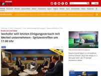 Bild zum Artikel: +++ Live-Ticker zur Aufzeichnung +++ - Entscheidung im Asylstreit: Jetzt spricht Merkel im ZDF-Interview