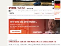 Bild zum Artikel: Flüchtlingspolitik: SPD schaltet sich mit Fünf-Punkte-Plan in Unionsstreit ein
