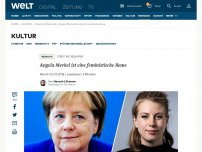 Bild zum Artikel: Angela Merkel ist eine feministische Ikone