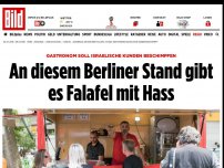 Bild zum Artikel: Vorwürfe gegen Betreiber - An diesem Berliner Stand gibt es Falafel mit Hass