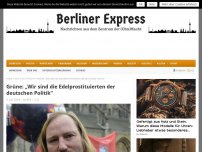 Bild zum Artikel: Grüne: „Wir sind die Edelprostituierten der deutschen Politik“