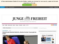 Bild zum Artikel: Weidel fordert Merkels Rücktritt: „Machen Sie dem Trauerspiel ein Ende!“