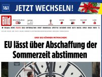 Bild zum Artikel: Und sie können mitmachen! - EU lässt über Abschaffung der Sommerzeit abstimmen