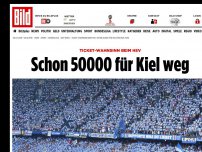 Bild zum Artikel: Ticket-Wahnsinn beim HSV - Schon 50000 für Kiel weg