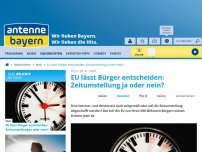 Bild zum Artikel: EU lässt Bürger entscheiden: Zeitumstellung ja oder nein?