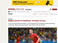 Bild zum Artikel: WM 2018: Belgien stürmt ins Halbfinale - Brasilien ist raus
